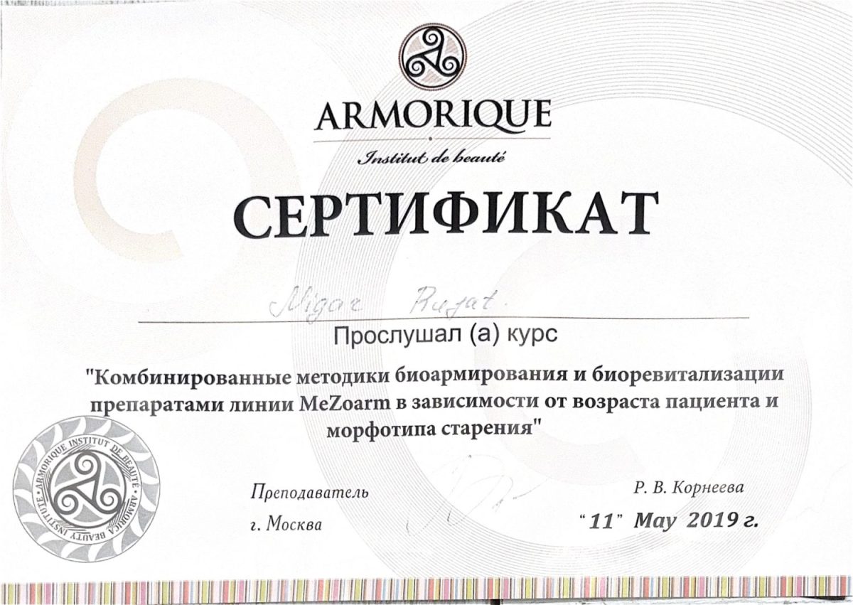 Armorique – Bio-Reinforcement & Biorevitalization with MeZoarm – Dr. Nigar Rüfət