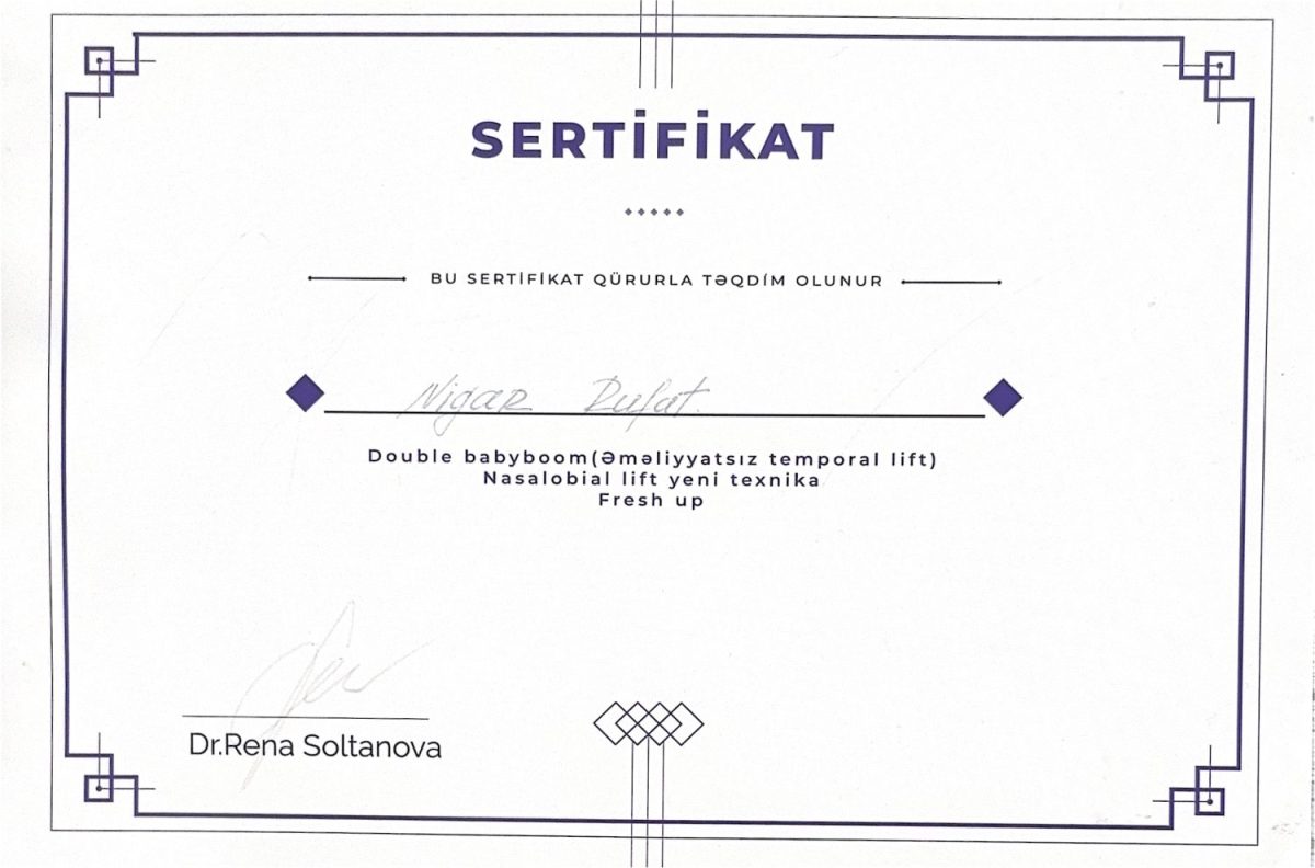 Thread Lifting Techniques – Double Babyboom, Nasolabial Lift, Fresh Up – Dr. Nigar Rüfət